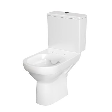 Cersanit K35-035 - Pastatomas tualetas su klozeto dangčiu CITY keramika/balta