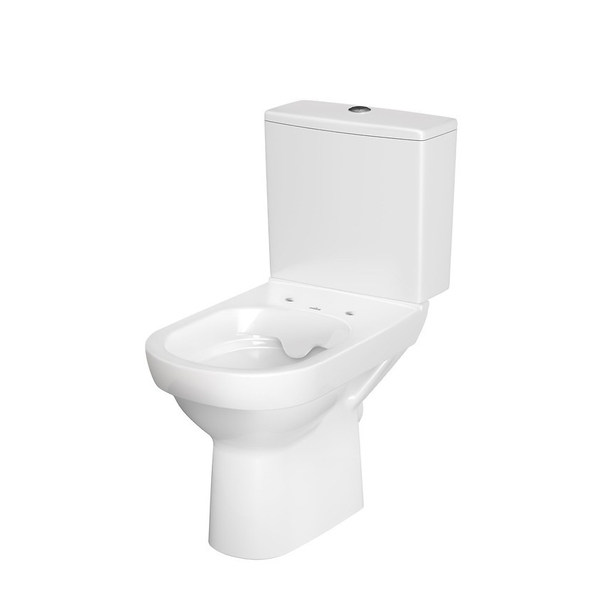 Cersanit K35-037 - Pastatomas WC su sėdimojo dangčiu CITY keramika/balta