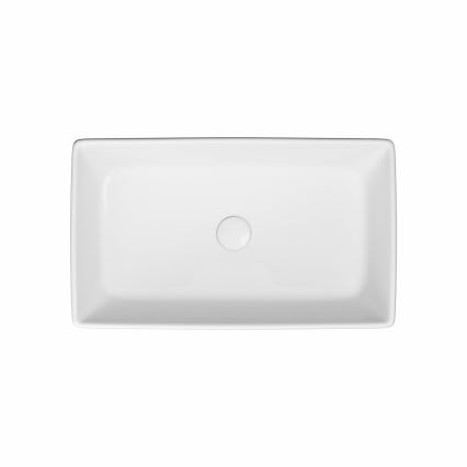 Cersanit K35-047-ECO - Ant stalviršio montuojamas praustuvas CITY 36x60 cm keramika/blizgi balta