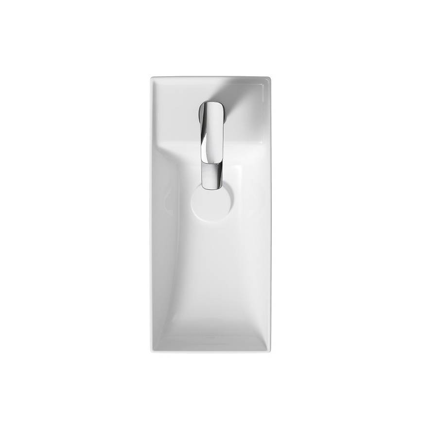 Cersanit K677-005 - Pastatomas praustuvas LARGA 22x50 cm keramika/blizgūs balti