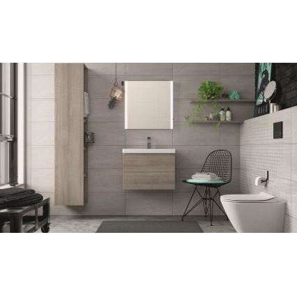 Cersanit K701-104 - Pakabinamas WC su dangčiu CITY OVAL keramika/balta