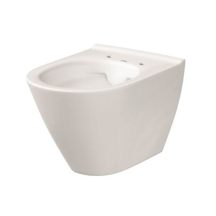 Cersanit K701-104 - Pakabinamas WC su dangčiu CITY OVAL keramika/balta