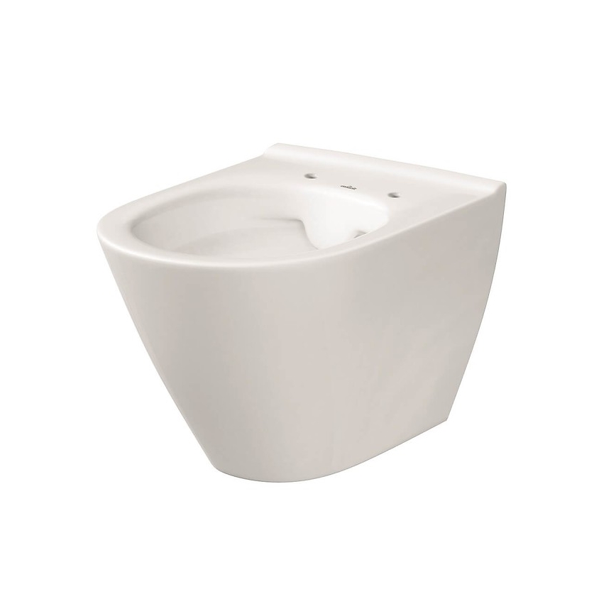 Cersanit K701-104 - Pakabinamas WC su dangčiu CITY OVAL keramika/balta