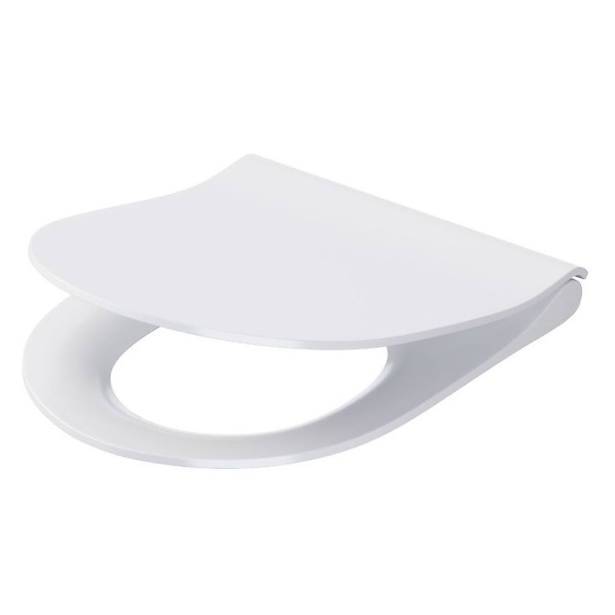Cersanit K701-104 - Pakabinamas WC su dangčiu CITY OVAL keramika/balta