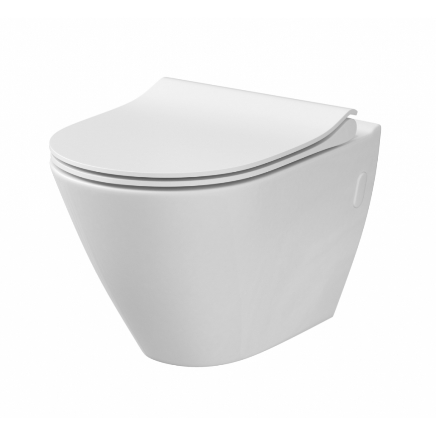 Cersanit K98-0146 - Tualeto sėdynė CITY OVAL SoftClose balta
