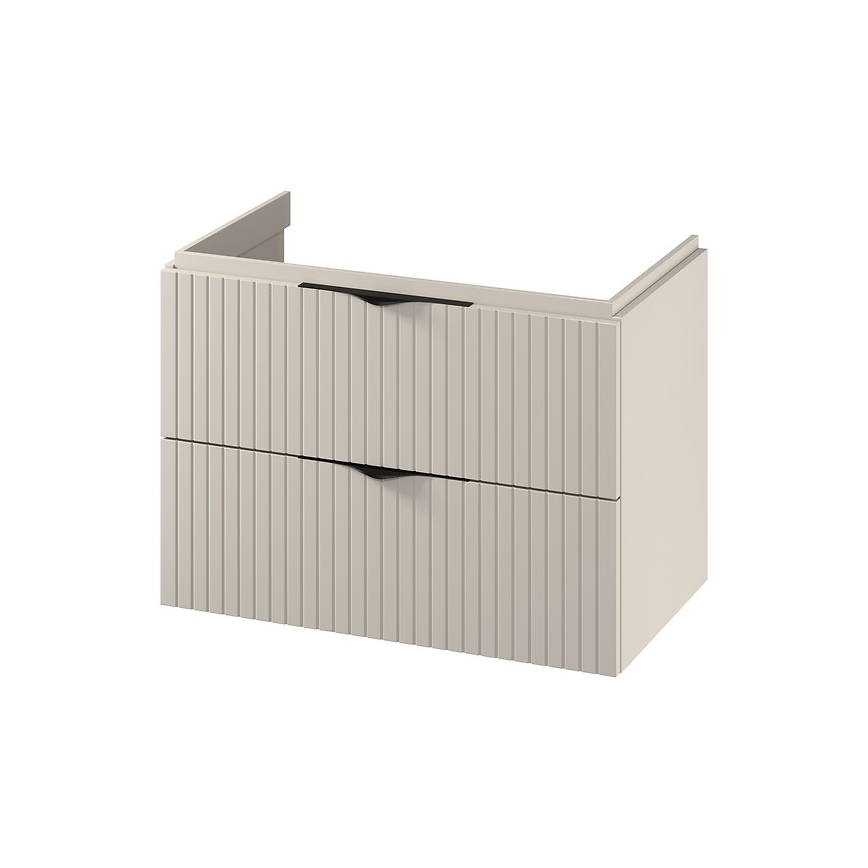 Cersanit S1015-003 - Pakabinama vonios spintelė po praustuvu TIRSO 80x45 cm smėlinė