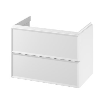 Cersanit S1021-004 - Pakabinama vonios spintelė po praustuvu MILLE 80x55x45 cm balta