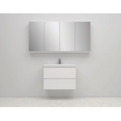 Cersanit S590-030 - Veidrodinė vonios spintelė MEDDIE 80x40 cm