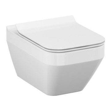 Cersanit S701-213-ECO - Pakabinamas unitazas su sėdyne CREA keramika/balta
