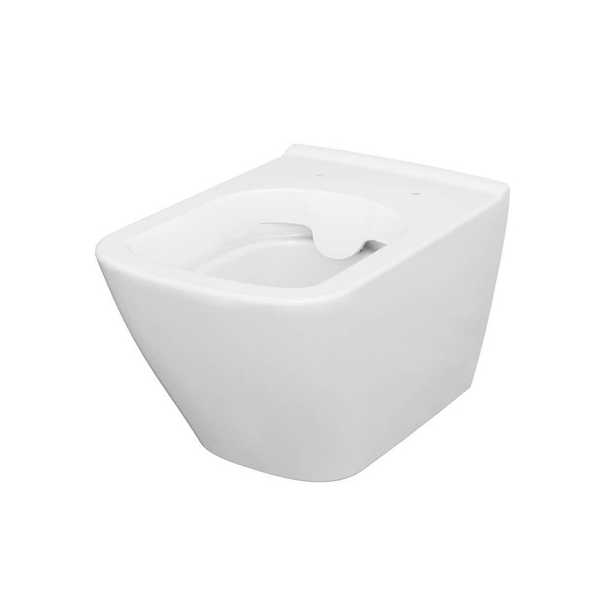 Cersanit S701-405 - Pakabinamas WC su dangčiu CITY SQUARE keramika/balta