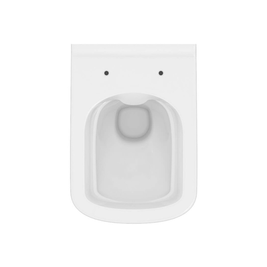 Cersanit S701-405 - pakabinamas WC su sėdyne CITY SQUARE keramika/balta