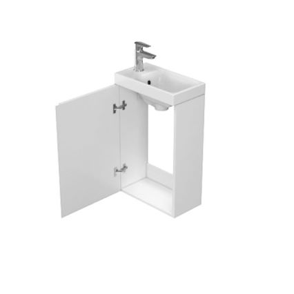 Cersanit S929-014 - Vonios spintelė po praustuvu MEDDIE 59x39 cm blizgi balta