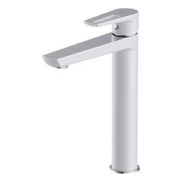 Cersanit S951-355 - Praustuvo čiaupas MILLE 27 cm balta + nuotekos