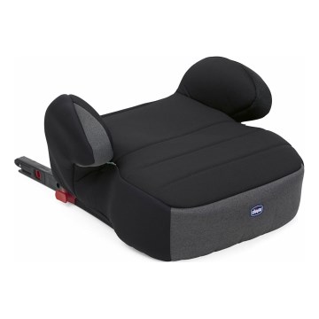 Chicco - Automobilinė kėdutė paaukštinama QUASAR FIX i-Dydis (126-150 cm) juoda/pilka