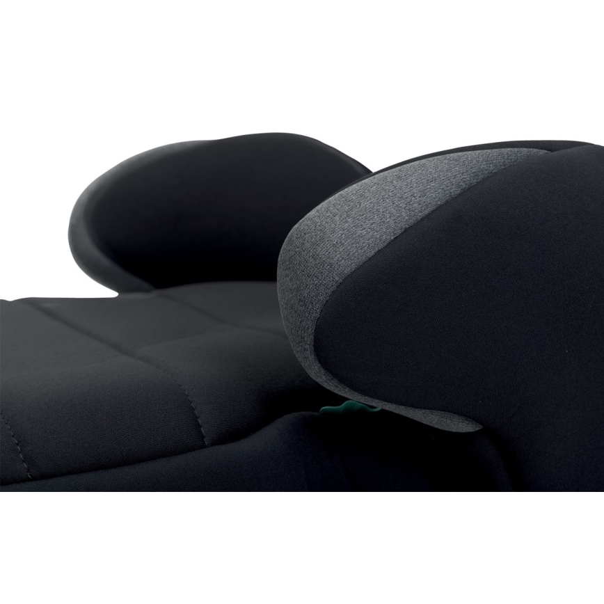 Chicco - Automobilinė kėdutė paaukštinama QUASAR FIX i-Dydis (126-150 cm) juoda/pilka