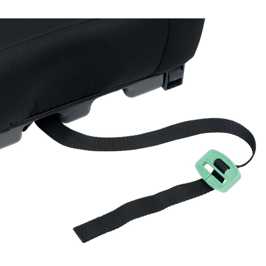 Chicco - Automobilinė kėdutė paaukštinama QUASAR FIX i-Dydis (126-150 cm) juoda/pilka