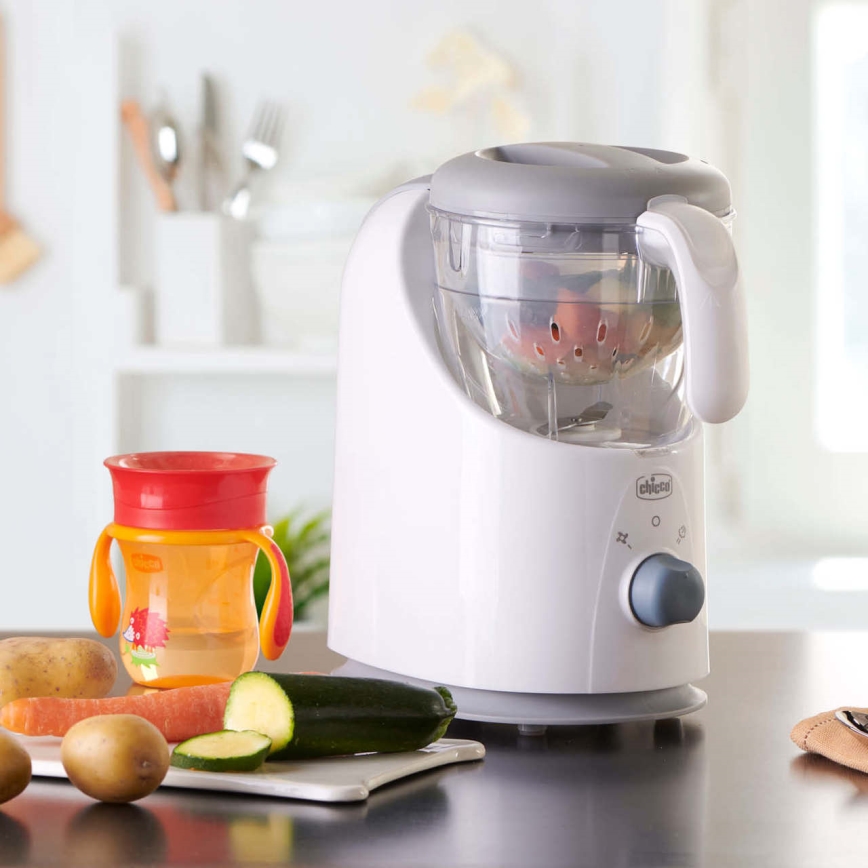 Chicco - Garų puodas ir blender 4in1 EASY MEAL