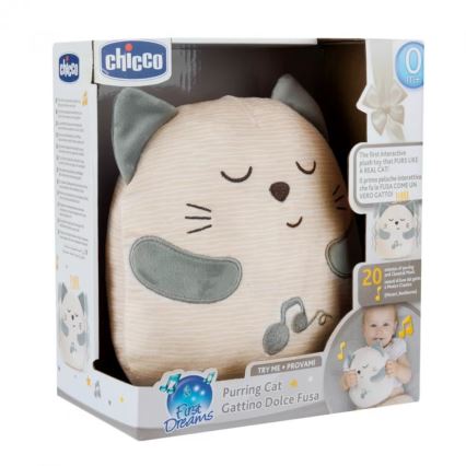 Chicco - Interactive plush toy katė