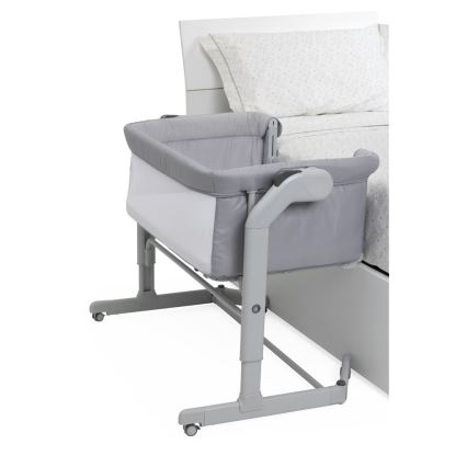 Chicco - Kūdikio lovelė 2in1 2v1 NEXT2ME MAGIC EVO šviesiai pilka