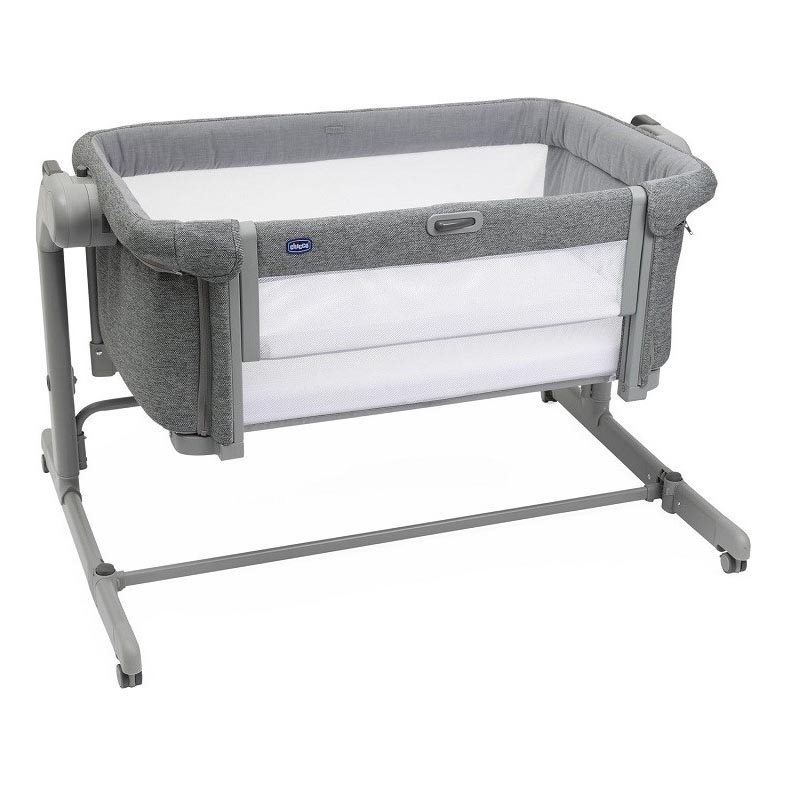 Chicco - Kūdikio lovelė 2in1 2v1 NEXT2ME MAGIC EVO tamsiai pilka