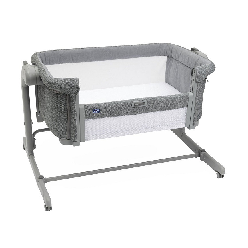 Chicco - Kūdikio lovelė 2in1 2v1 NEXT2ME MAGIC EVO tamsiai pilka