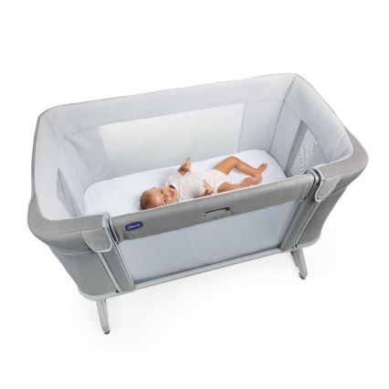 Chicco - Kūdikio lovelė 3in1 3v1 NEXT2ME FOREVER tamsiai pilka