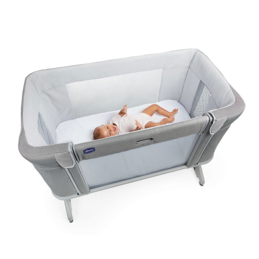 Chicco - Kūdikio lovelė 3in1 3v1 NEXT2ME FOREVER tamsiai pilka