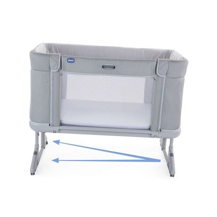 Chicco - Kūdikio lovelė 3in1 3v1 NEXT2ME FOREVER tamsiai pilka
