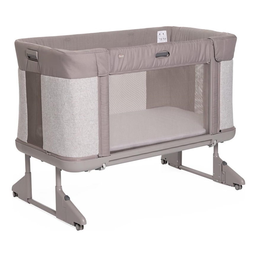 Chicco - Kūdikio lovelė 3in1 NEXT2ME FOREVER pilka