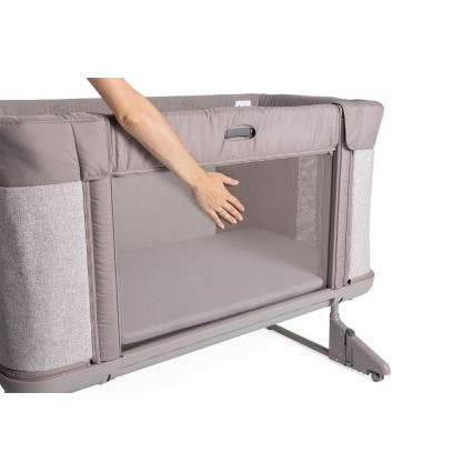 Chicco - Kūdikio lovelė 3in1 NEXT2ME FOREVER pilka