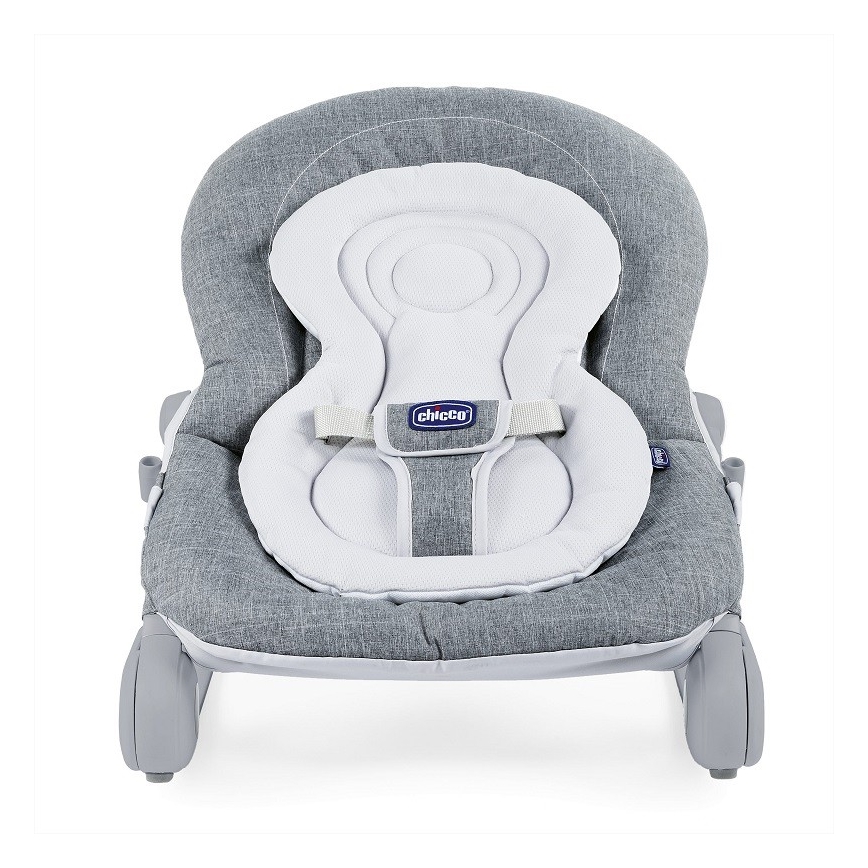 Chicco - Kūdikių rokeris HOOPLA pilkas/baltas