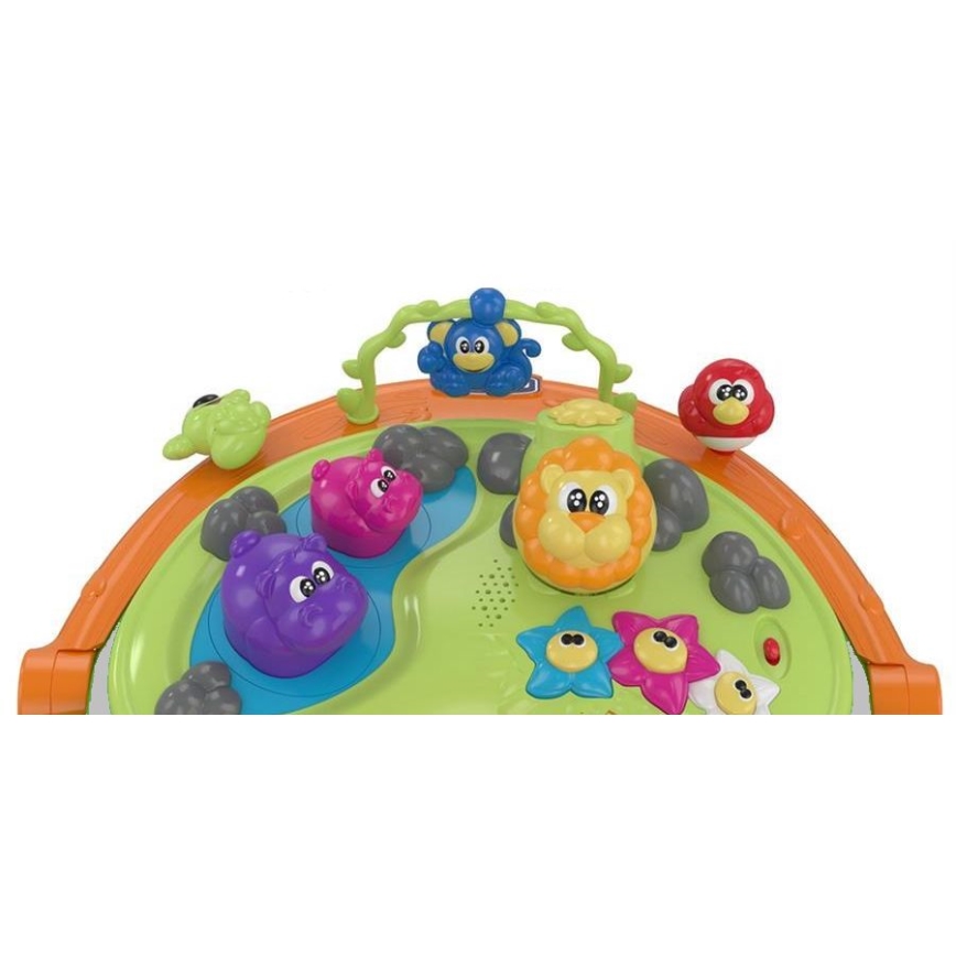 Chicco - Kūdikių vaikštynė WALKY TALKY 2xAA pilka