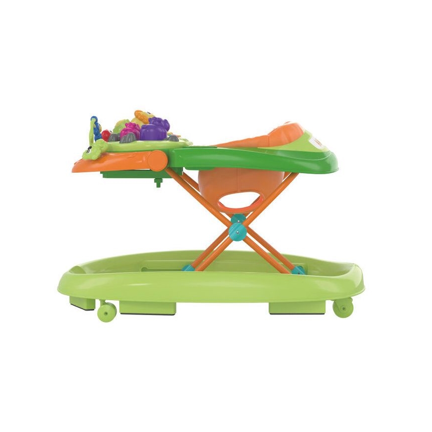 Chicco - Kūdikių vaikštynė WALKY TALKY 2xAA žalia