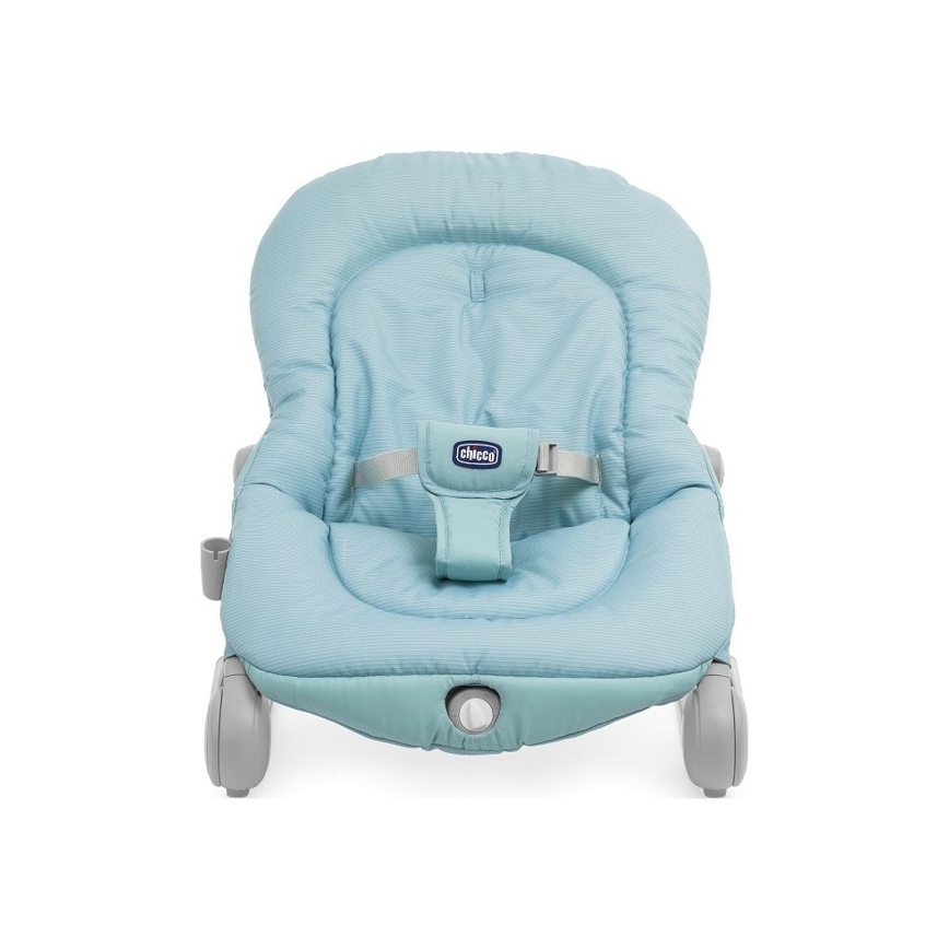 Chicco - Kūdikių vibruojantis gultas su melodija BALLOON Froggy mėlyna
