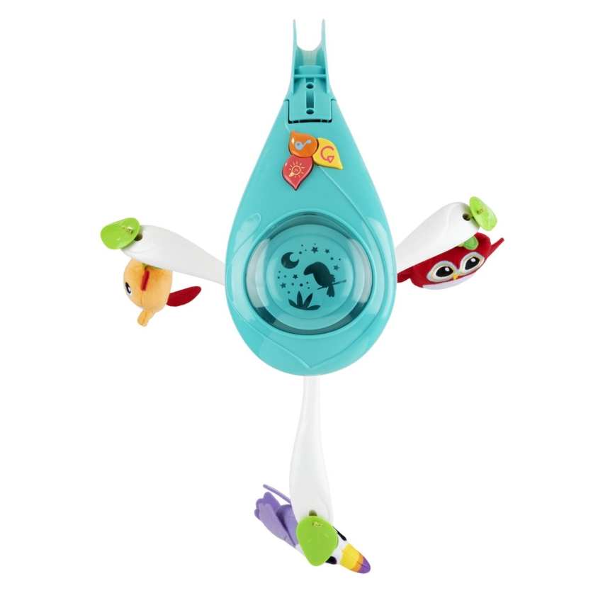 Chicco - Mobili lovelė su projektoriumi MAGIC FOREST 3xAA