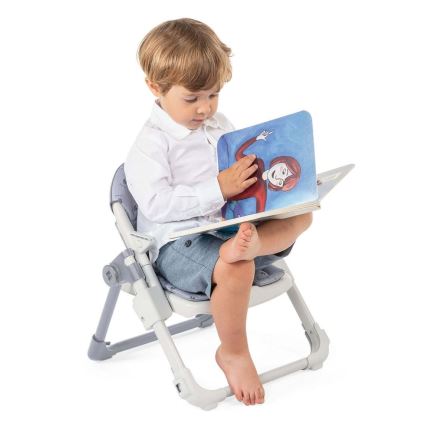 Chicco - Nešiojama vaikiška kėdutė paaukštinama CHAIRY mėlyna