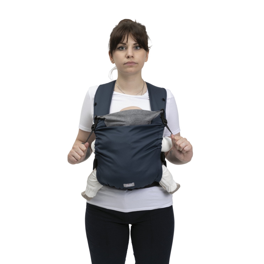 Chicco - Nešioklė kūdikiui SKIN FIT tamsiai mėlyna