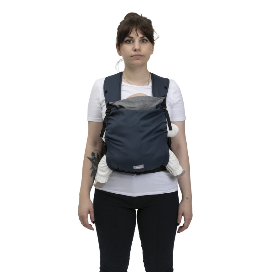 Chicco - Nešioklė kūdikiui SKIN FIT tamsiai mėlyna