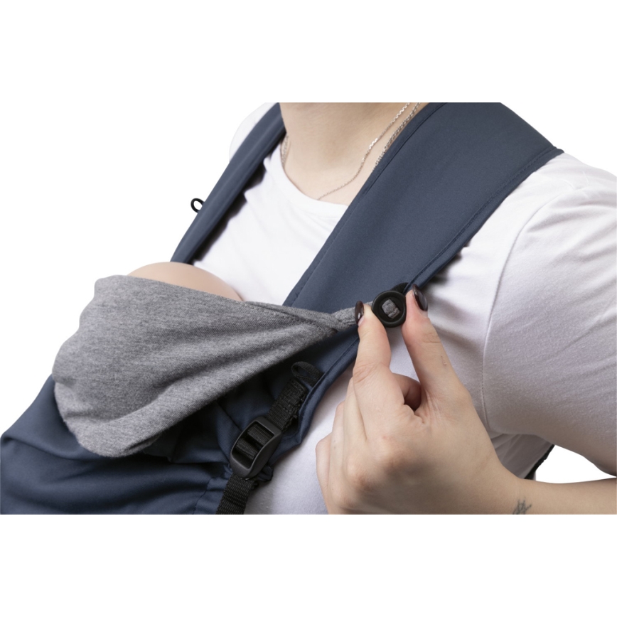 Chicco - Nešioklė kūdikiui SKIN FIT tamsiai mėlyna