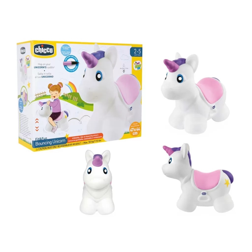 Chicco - Pripučiamas atmuštuvas UNICORN