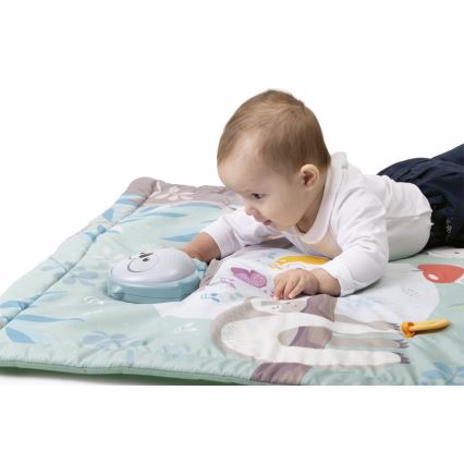 Chicco - Vaikiška antklodė žaidimui 2in1 3xAAA pelėda