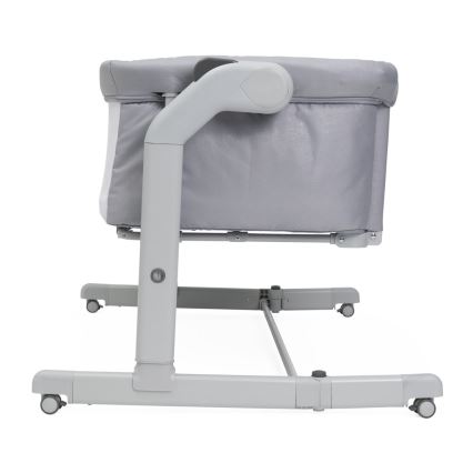 Chicco - Vaikiška lovelė 2in1 NEXT2ME MAGIC EVO šviesiai pilka