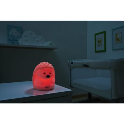 Chicco - Vaikiška naktinė lempa SWEET LIGHTS ežiukas