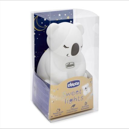 Chicco - Vaikiška naktinė lempa SWEET LIGHTS koala