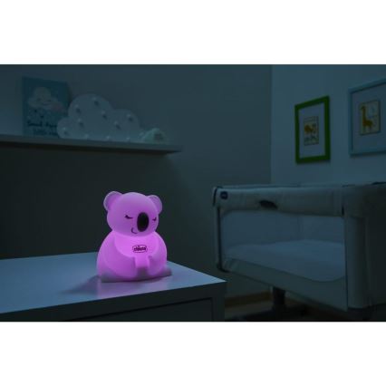 Chicco - Vaikiška naktinė lempa SWEET LIGHTS koala