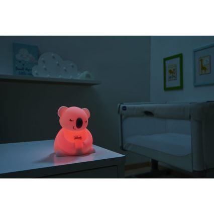 Chicco - Vaikiška naktinė lempa SWEET LIGHTS koala