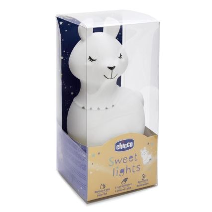 Chicco - Vaikiška naktinė lempa SWEET LIGHTS lama