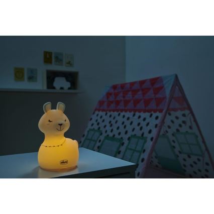 Chicco - Vaikiška naktinė lempa SWEET LIGHTS lama