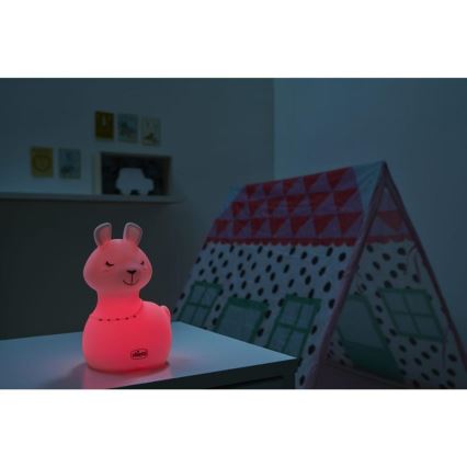 Chicco - Vaikiška naktinė lempa SWEET LIGHTS lama