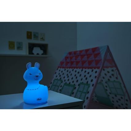 Chicco - Vaikiška naktinė lempa SWEET LIGHTS lama